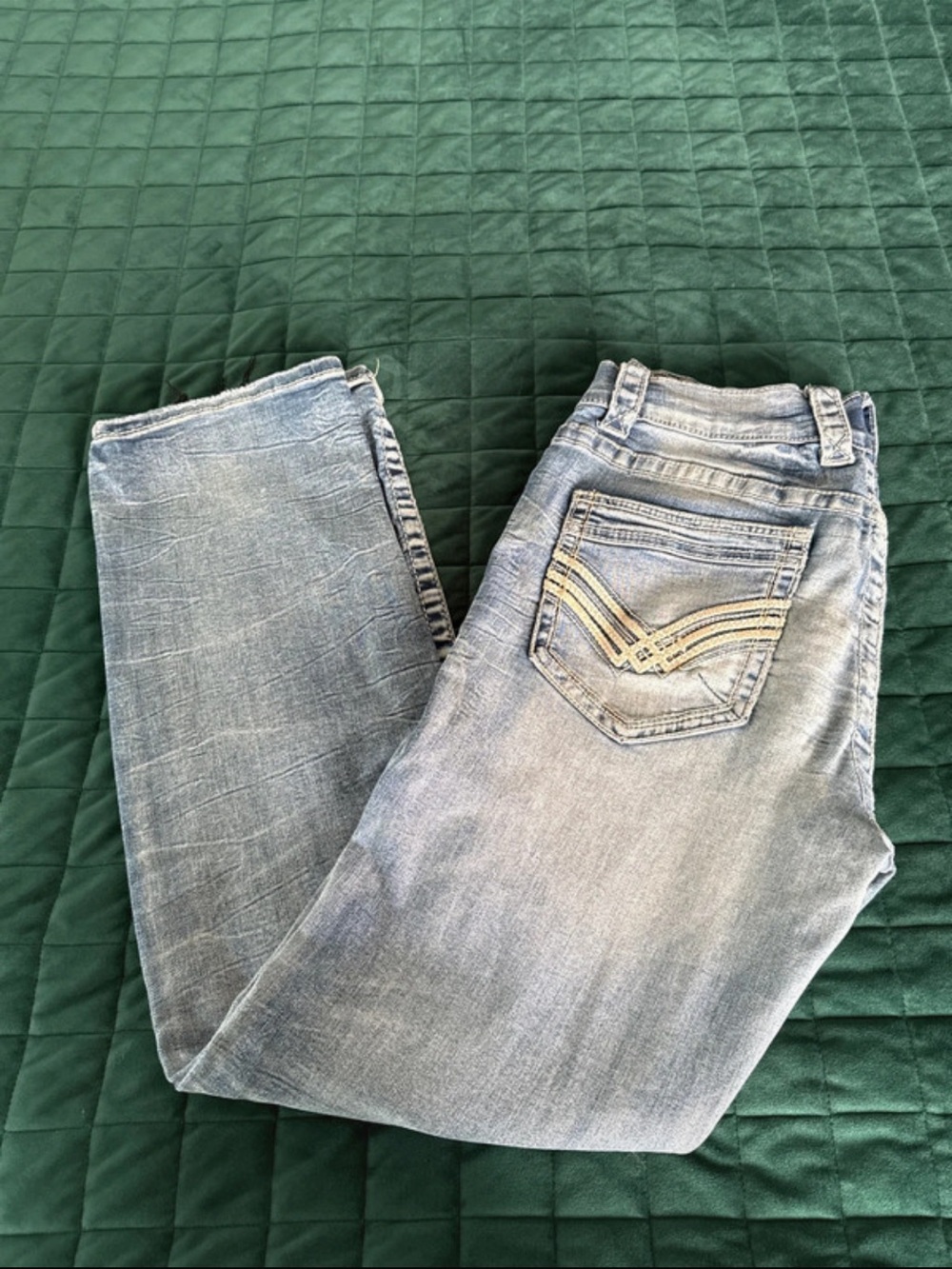 Buckle Black Men’s 33R Straight Leg Light Wash Jeans - Picture 3 of 9